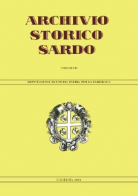 Archivio Storico Sardo - Volume n. XLI - Deputazione di Storia Patria per la Sardegna 