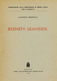 MEDIOEVO ARAGONESE - ALBERTO BOSCOLO